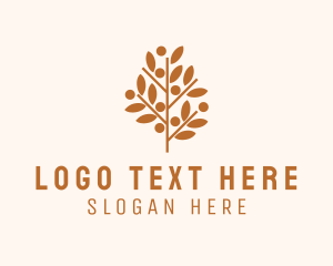 Sprout - Autumn Forest Tree logo design
