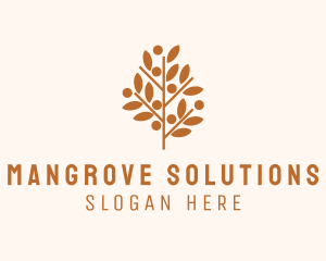 Mangrove - Autumn Forest Tree logo design