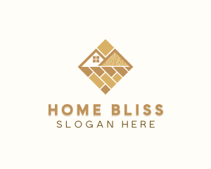 Home Improvement Tiling  logo design