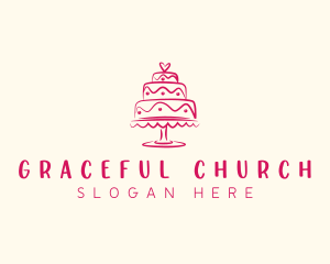 Sweet Dessert Cake Logo