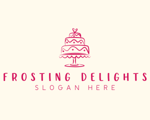 Frosting - Sweet Dessert Cake logo design