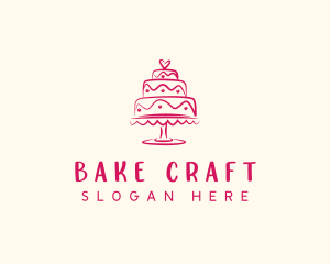 Sweet Dessert Cake logo design