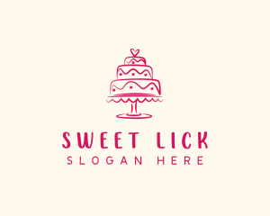 Sweet Dessert Cake logo design