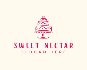 Sweet Dessert Cake logo design