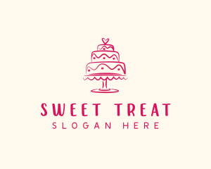 Sweet Dessert Cake logo design