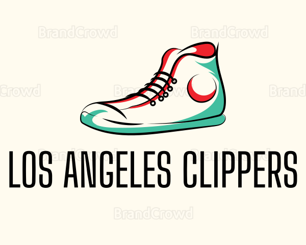 Hipster Sneakers Shoes Logo