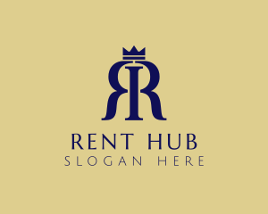 Royal Luxury Crown logo design