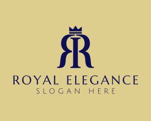 Royal Luxury Crown logo design