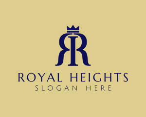 Royal Luxury Crown logo design