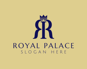 Royal Luxury Crown logo design