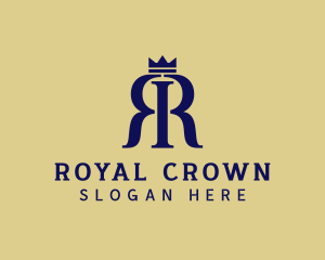 Royal Luxury Crown logo design