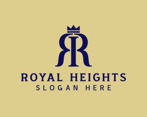 Royal Luxury Crown logo design