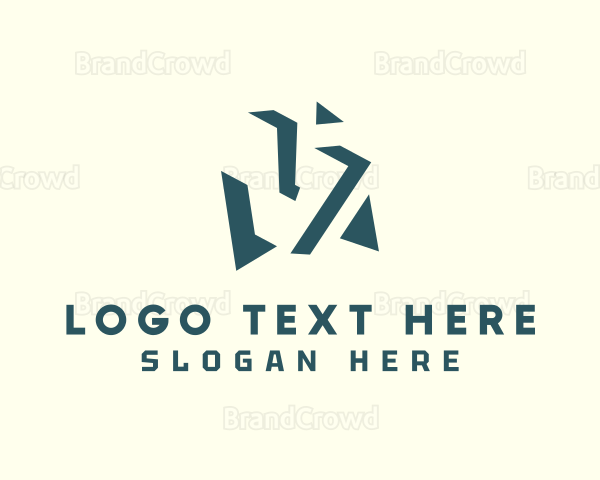 Creative Shadow Letter V Logo