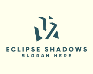 Shadow - Creative Shadow Letter V logo design