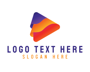 Shape - Video Stream Vlog logo design