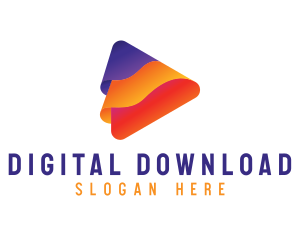 Download - Video Stream Vlog logo design