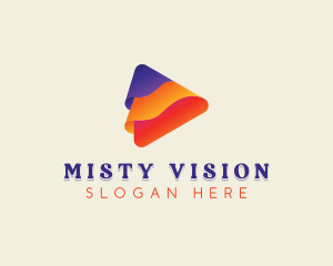 Video Stream Vlog logo design