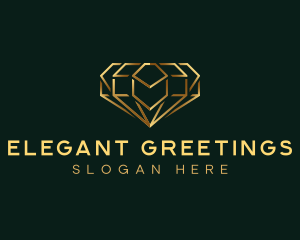 Elegant Luxury Diamond logo design