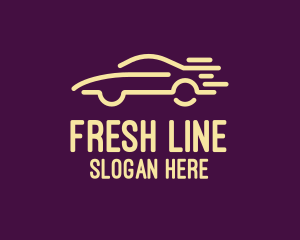 Simple Car Lines logo design
