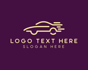 Simple Car Lines logo design