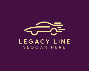 Simple Car Lines logo design