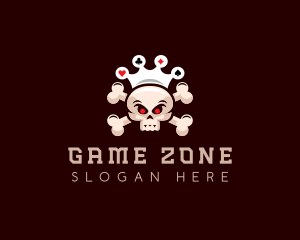 Skull Gambling Game   logo design