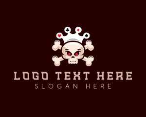 Skull - Skull Gambling Game logo design
