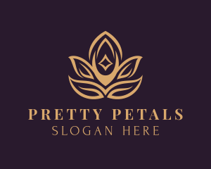 Lotus Leaf Spa logo design