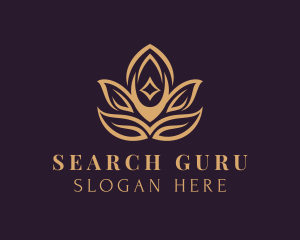 Lotus Leaf Spa logo design