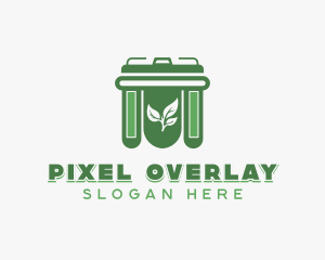 Garbage Trash Bin Logo