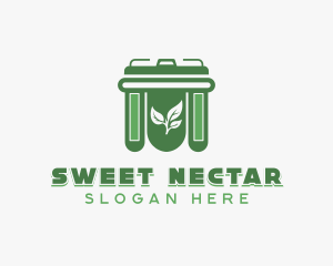 Garbage Trash Bin Logo