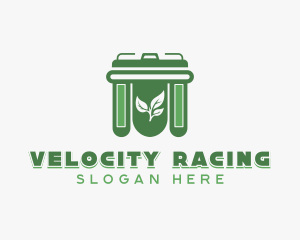 Garbage Trash Bin Logo