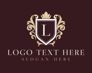 Exclusive - Royal Classy Shield Lettermark logo design