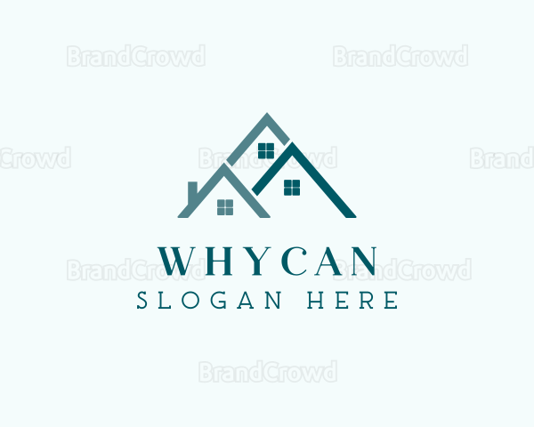 Residential Housing Roof Logo