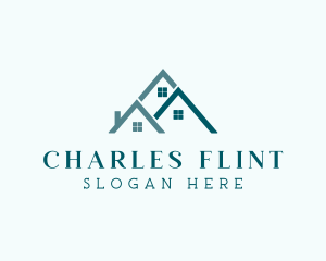 Architecture - Residential Housing Roof logo design