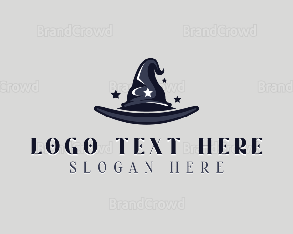 Wizard Magician Hat Logo