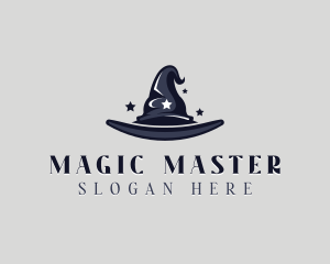 Wizard - Wizard Magician Hat logo design