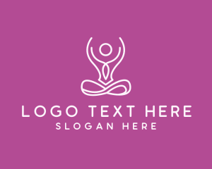 Chakra - Holistic Healing Yoga logo design