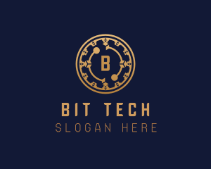 Digital Cryptocurrency Tech logo design