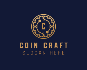 Digital Cryptocurrency Tech logo design