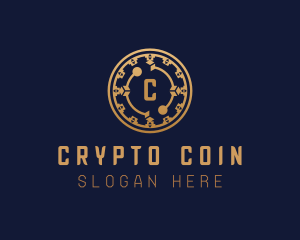 Cryptocurrency - Digital Cryptocurrency Tech logo design