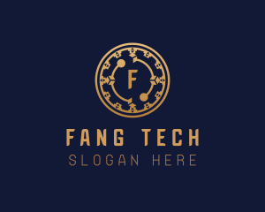 Digital Cryptocurrency Tech logo design