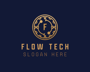 Digital Cryptocurrency Tech logo design