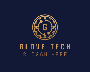 Digital Cryptocurrency Tech logo design