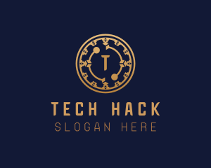 Digital Cryptocurrency Tech logo design