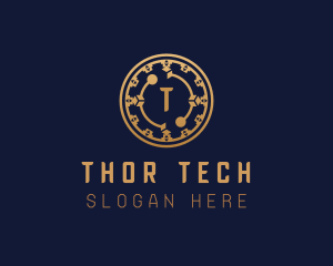 Digital Cryptocurrency Tech logo design