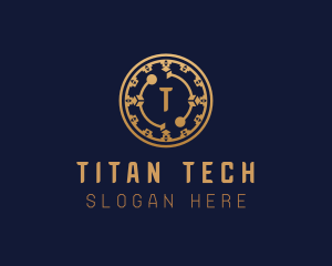 Digital Cryptocurrency Tech logo design