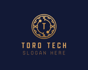 Digital Cryptocurrency Tech logo design