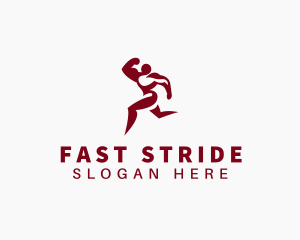 Running - Sports Running Athlete logo design