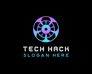 Tech Cyber Software logo design